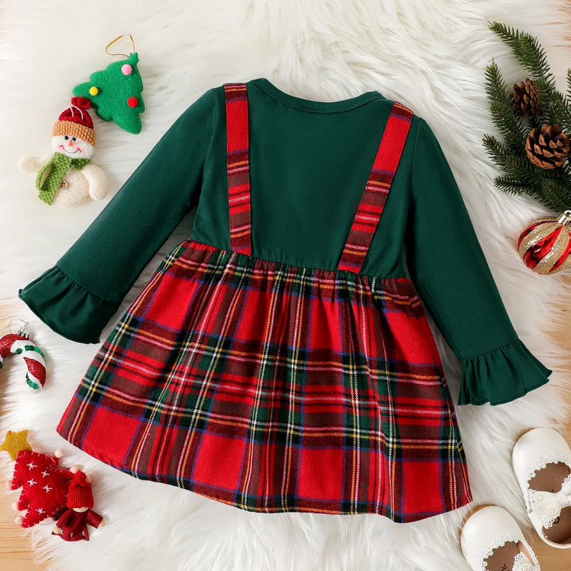 Vestido natalino infantil