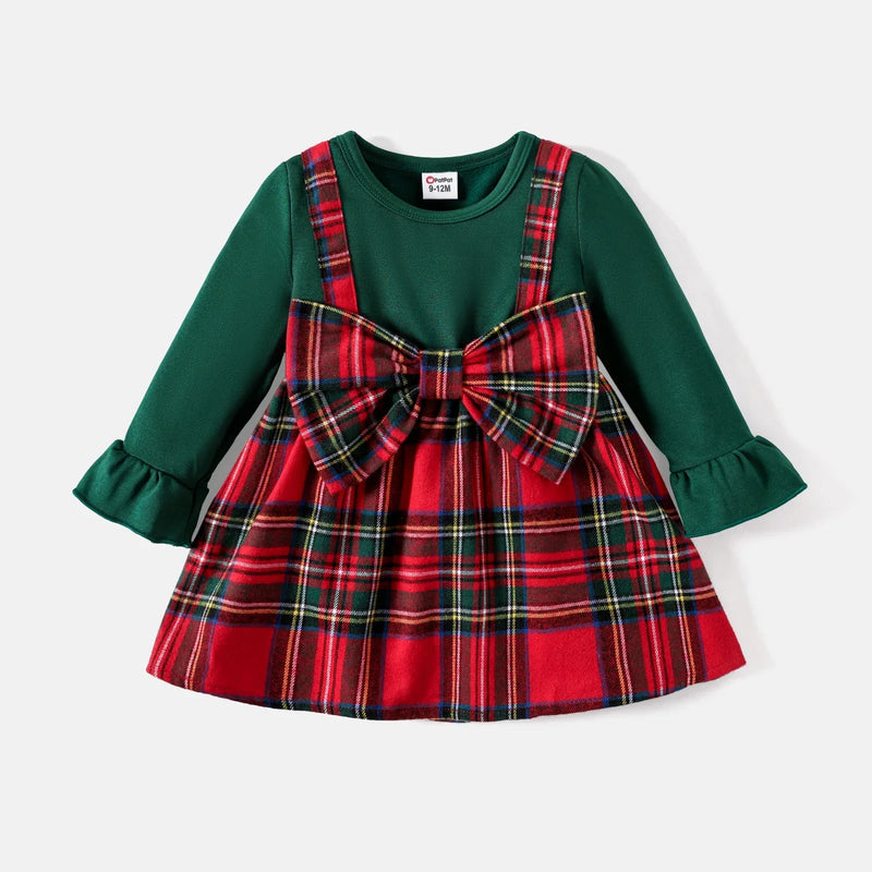 Vestido natalino infantil